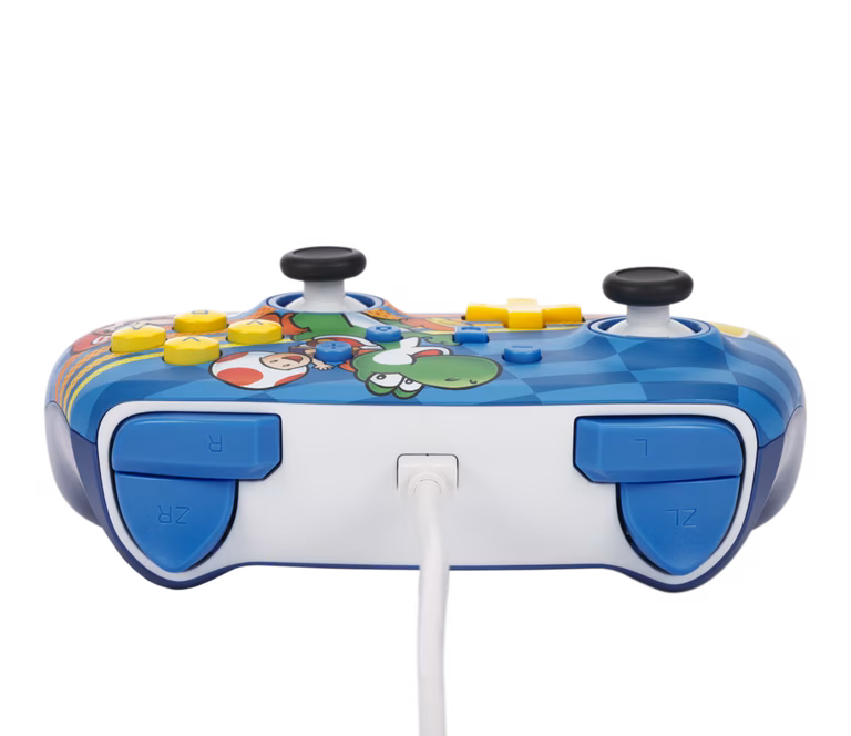 GameStop PowerA Enhanced Wired Controller for Nintendo Switch - Mushroom Kingdom Friends