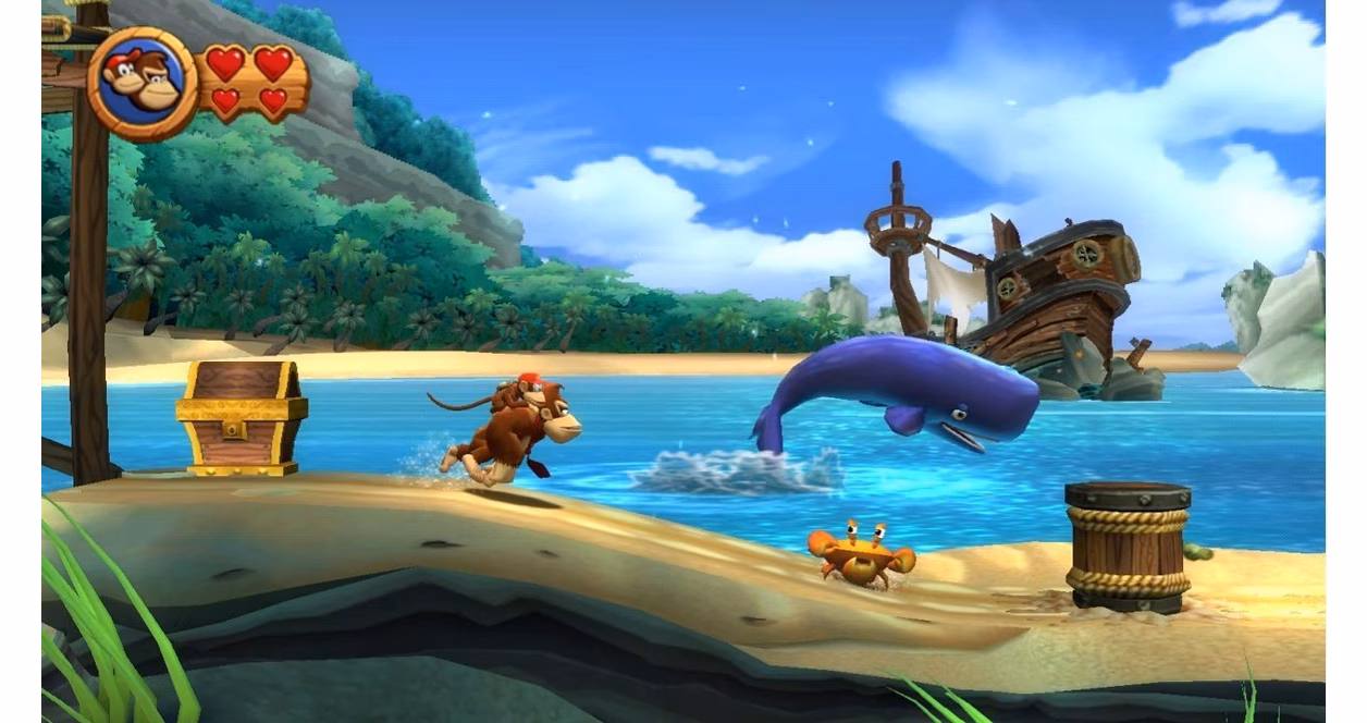 GameStop Donkey Kong Country Returns - Nintendo Wii