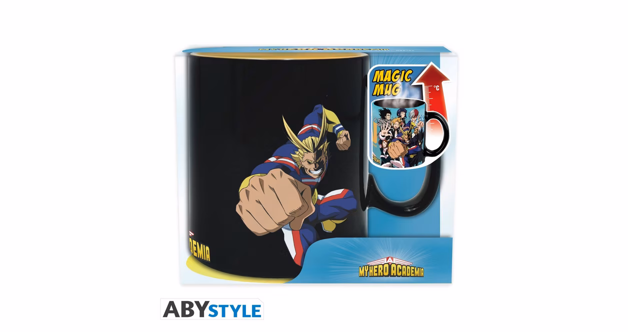 GameStop ABYstyle My Hero Academia Heat Change 16oz Mug