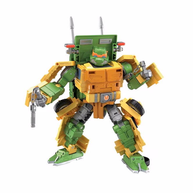 GameStop Hasbro Teenage Mutant Ninja Turtles X Transformers Collaborative Party Wagon 7-in Action Figure