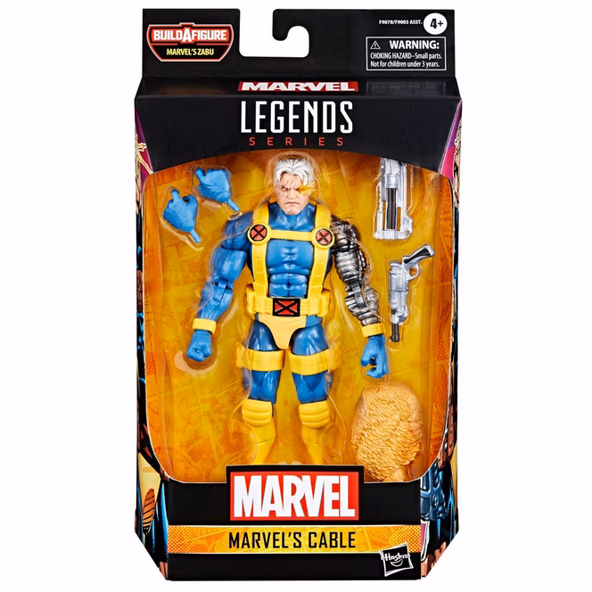 GameStop Hasbro Marvel Legends Series Cable Build-A-Figure Zabu 6-in Action Figure