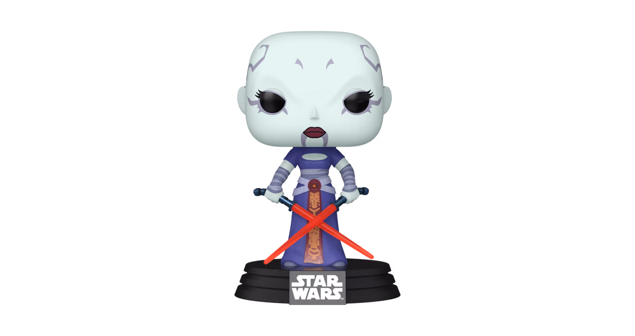 GameStop Funko POP! Star Wars: The Clone Wars Asajj Ventress 4.15-in Vinyl Figure
