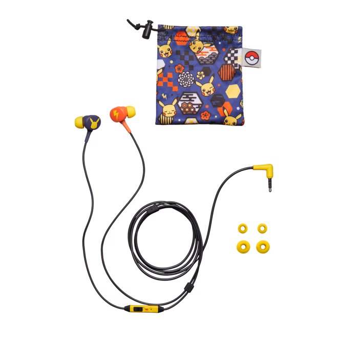 GameStop PowerA Wired Earbuds for Nintendo Switch - Pikachu Blossom