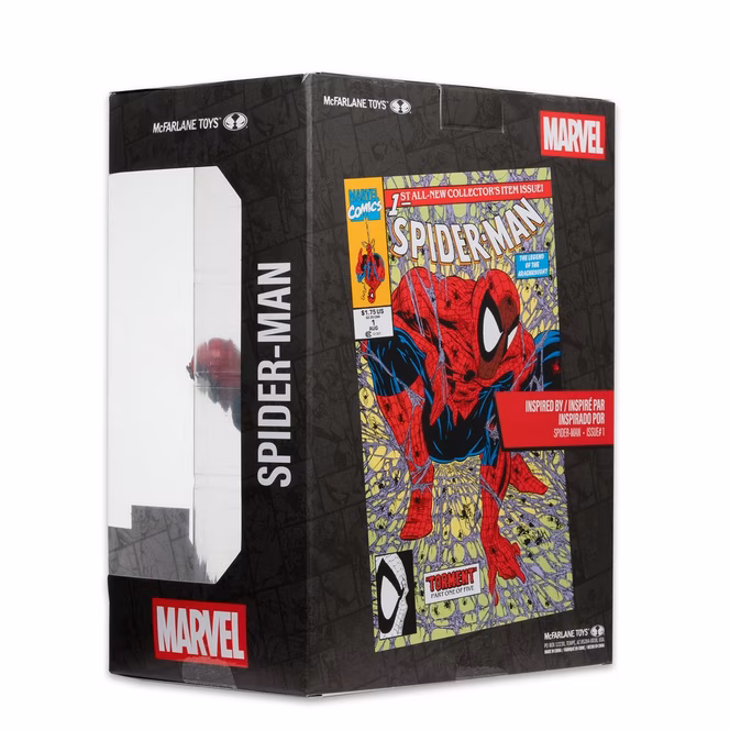 GameStop McFarlane Toys Collection Marvel Spider-Man (Issue 1, Cover Artwork) 1:6th Statue