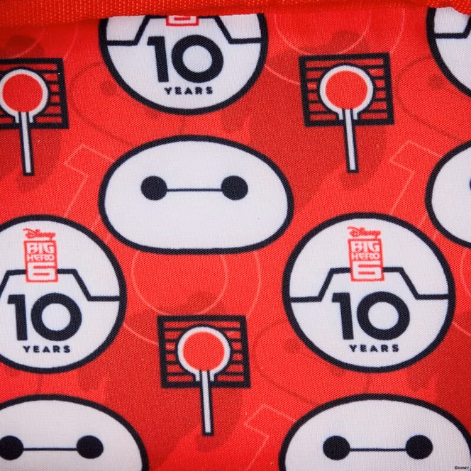 GameStop Loungefly Big Hero 6 10th Anniversary Baymax and Mochi Crossbuddies Cosplay Crossbody Bag With Coin Bag