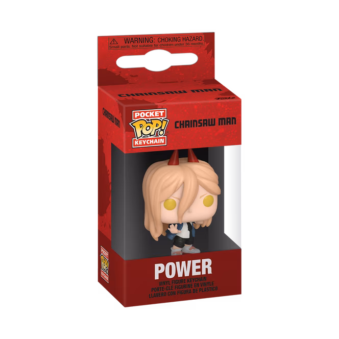 GameStop Funko Pocket POP! Chainsaw Man Power 4-in Vinyl Keychain