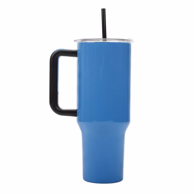 GameStop Lilo and Stitch - Stitch Big Face 40oz Stainless Steel Tumbler with Handle