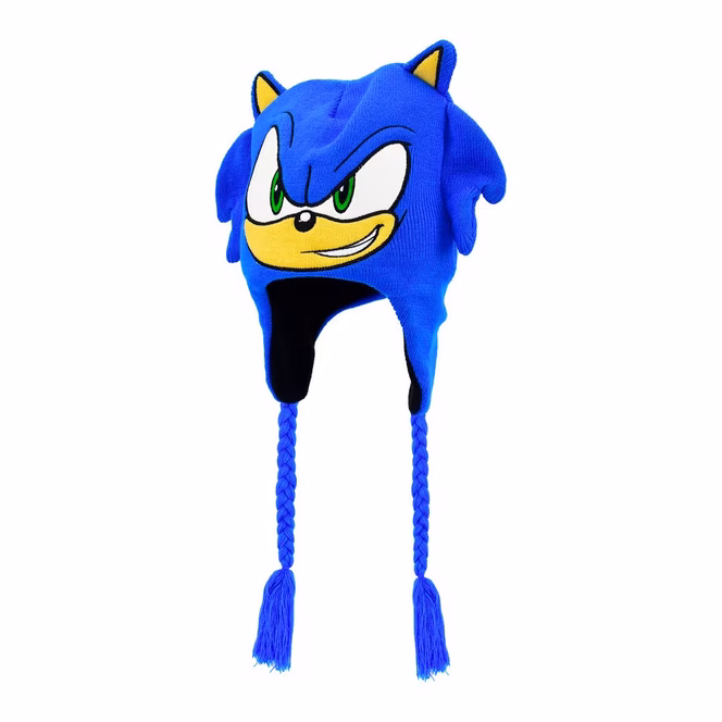GameStop Sonic the Hedgehog Cosplay Tassel Beanie