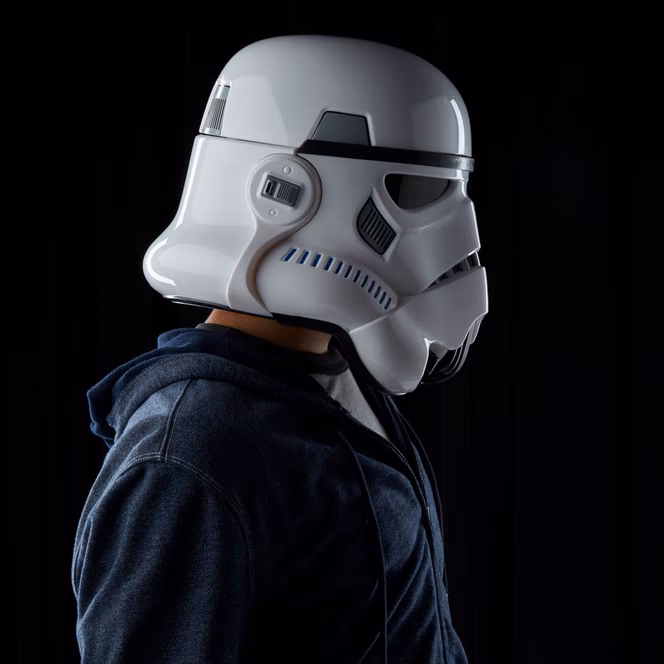 GameStop Star Wars The Black Series Rogue One: A Star Wars Story Imperial Stormtrooper Electronic Voice Changer Helmet