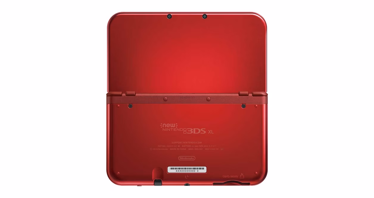 GameStop New Nintendo 3DS XL Handheld Console - Red