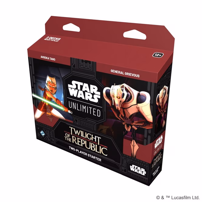 GameStop Star Wars: Unlimited TCG: Twilight of the Republic: Two-Player Starter Deck