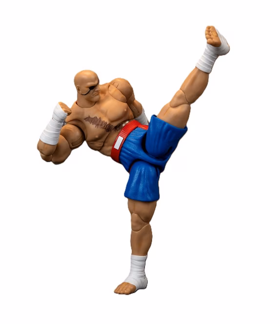 GameStop Ultra Street Fighter II Sagat Deluxe 6-In Action Figure