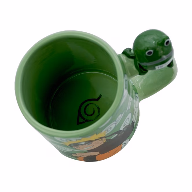 GameStop ABYstyle Naruto Shippuden Naruto and Gama-chan Mug with 3D Handle
