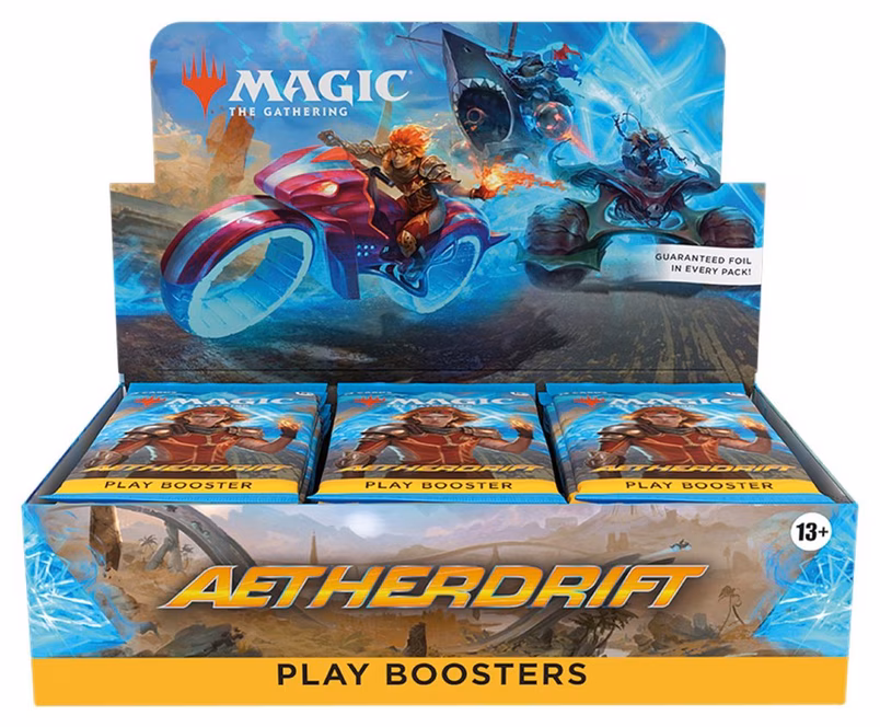 GameStop Magic: The Gathering Aetherdrift Play Booster Box (30 Play Boosters)