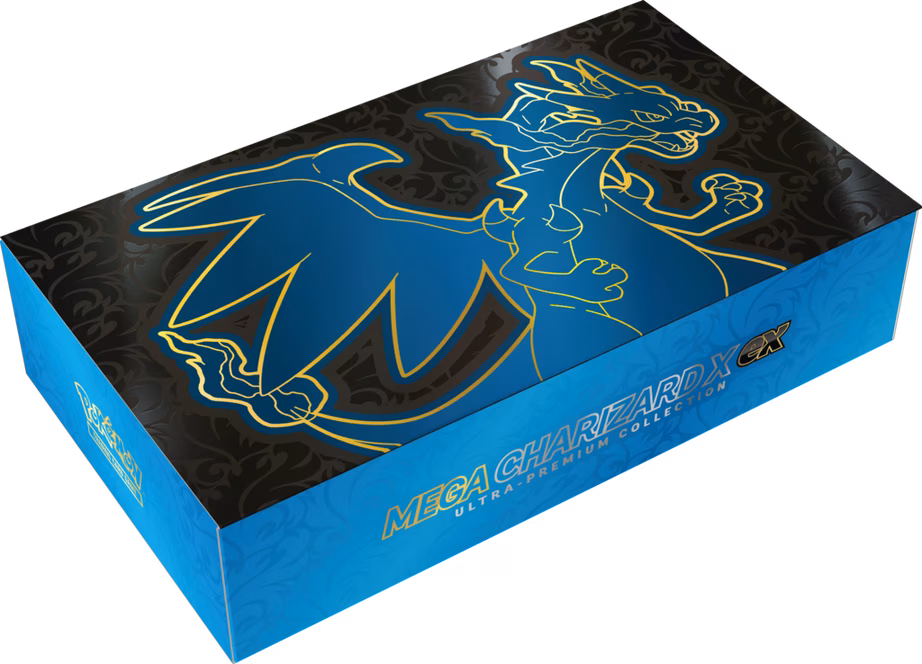 GameStop Pokemon Trading Card Game: Mega Charizard X ex Ultra Premium Collection