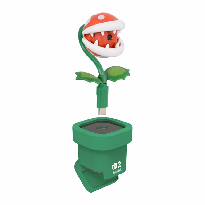 GameStop HORI Super Mario Piranha Plant Camera for Nintendo Switch 2