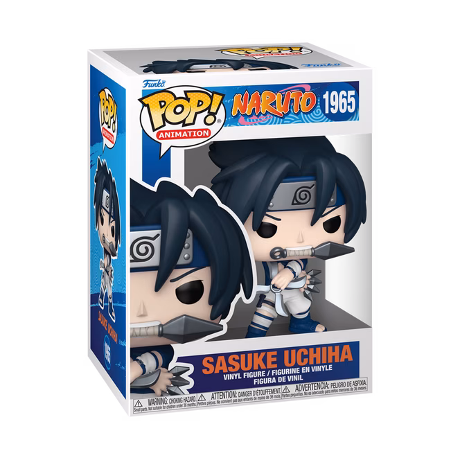 GameStop Funko POP! Animation: Naruto Sasuke Uchiha 4.3-in Vinyl Figure