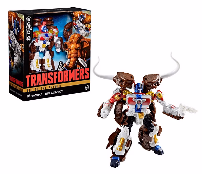 GameStop Hasbro Transformers Age of the Primes Leader Class Maximal Big Convoy 6.5-In Action Figure