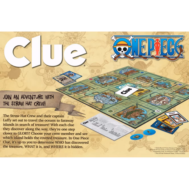 GameStop Clue: One Piece Exclusive Board Game