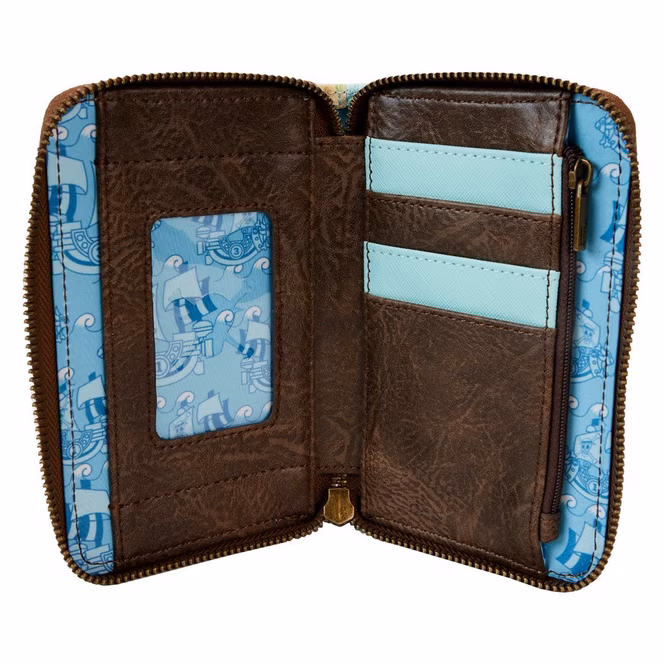 GameStop Loungefly One Piece 25th Anniversary Straw Hat Pirates Zip Around Wallet