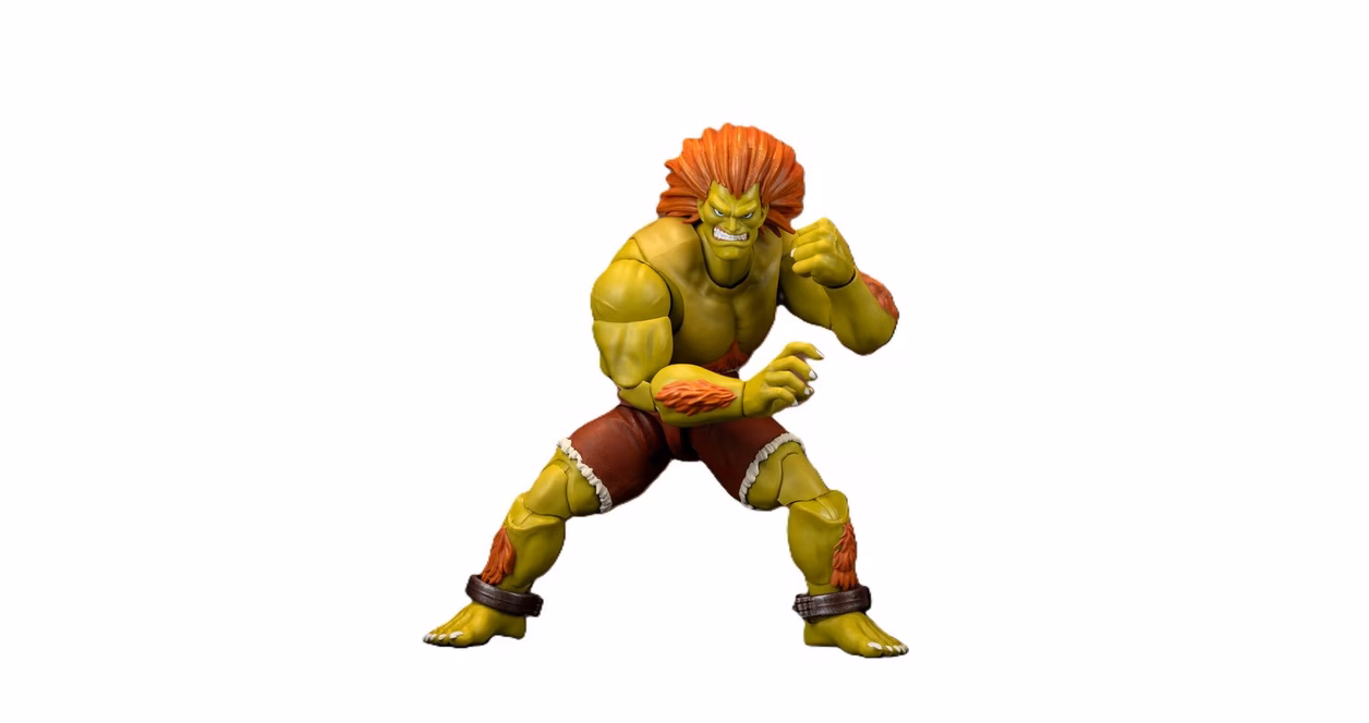 GameStop Ultra Street Fighter II Blanka Scale Deluxe 6-In Action Figure