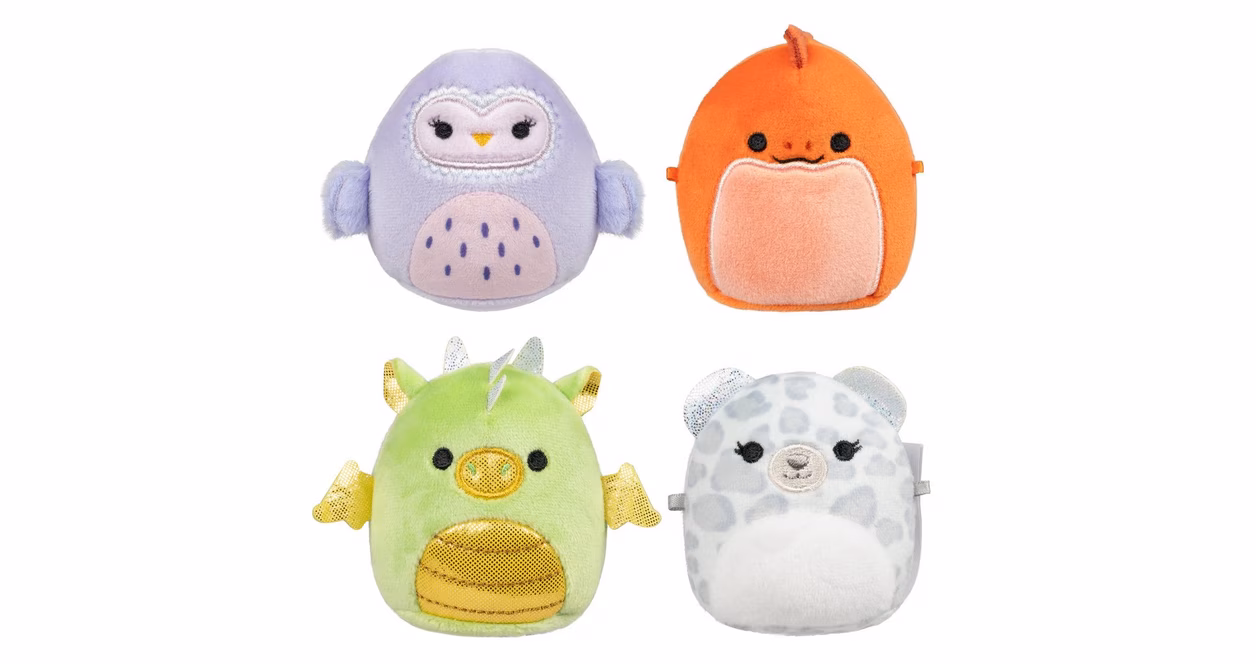 GameStop Squishmallows Original Micromallows 4-Pack GameStop Exclusive