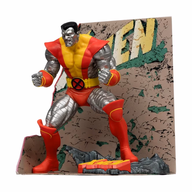 GameStop McFarlane Toys Gold Label Marvel Collection X-Men Colossus (Issue 1) 1:10TH Figure