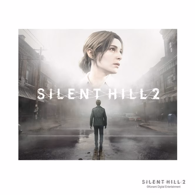 GameStop SILENT HILL 2 Cover Art Unisex T-Shirt GameStop Exclusive